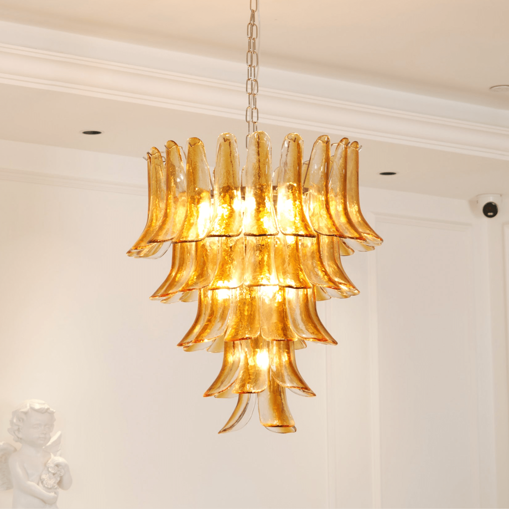 Люстра Murano Amber Lily
