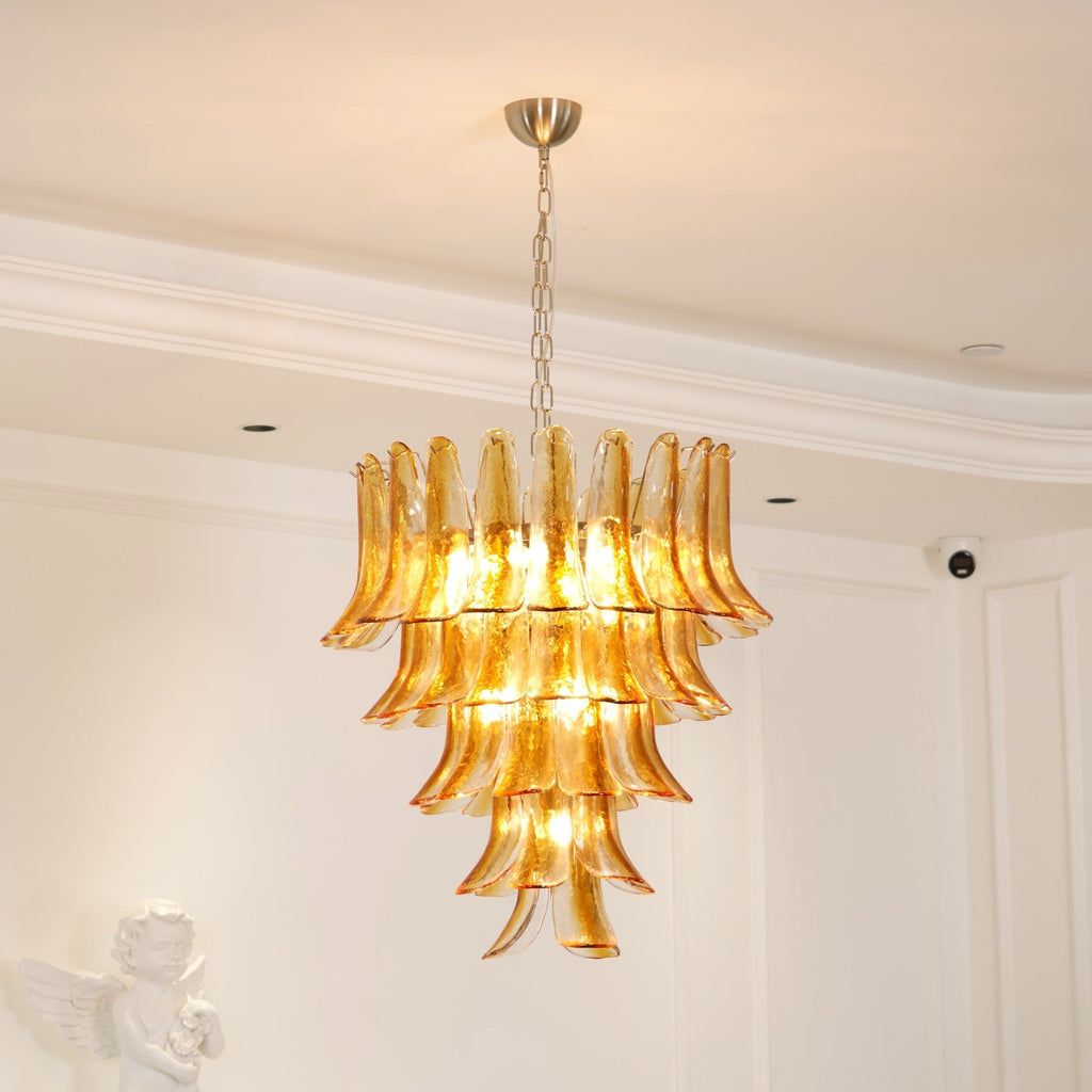 Люстра Murano Amber Lily