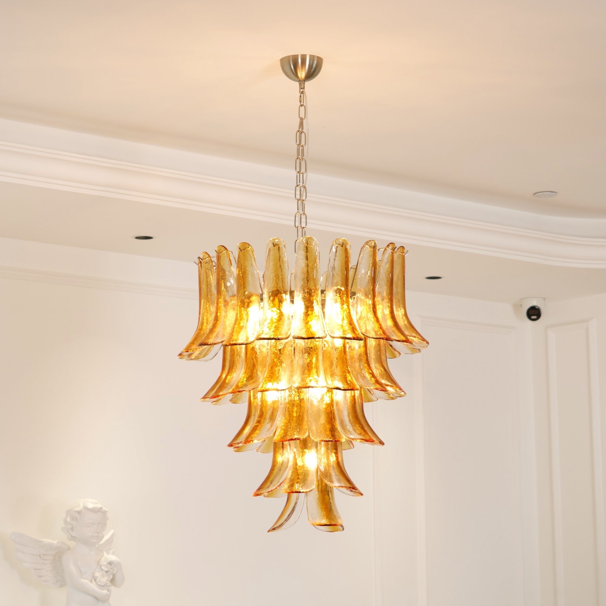 Люстра Murano Amber Lily