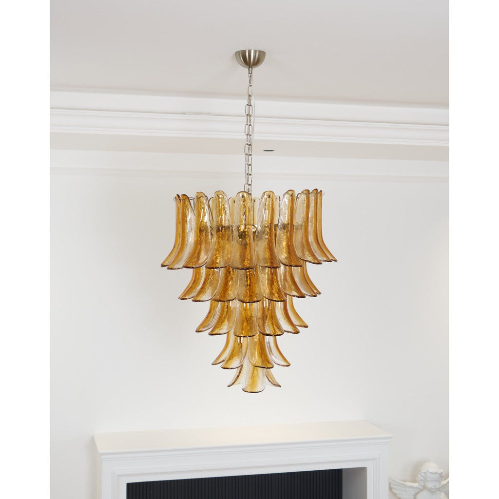 Люстра Murano Amber Lily