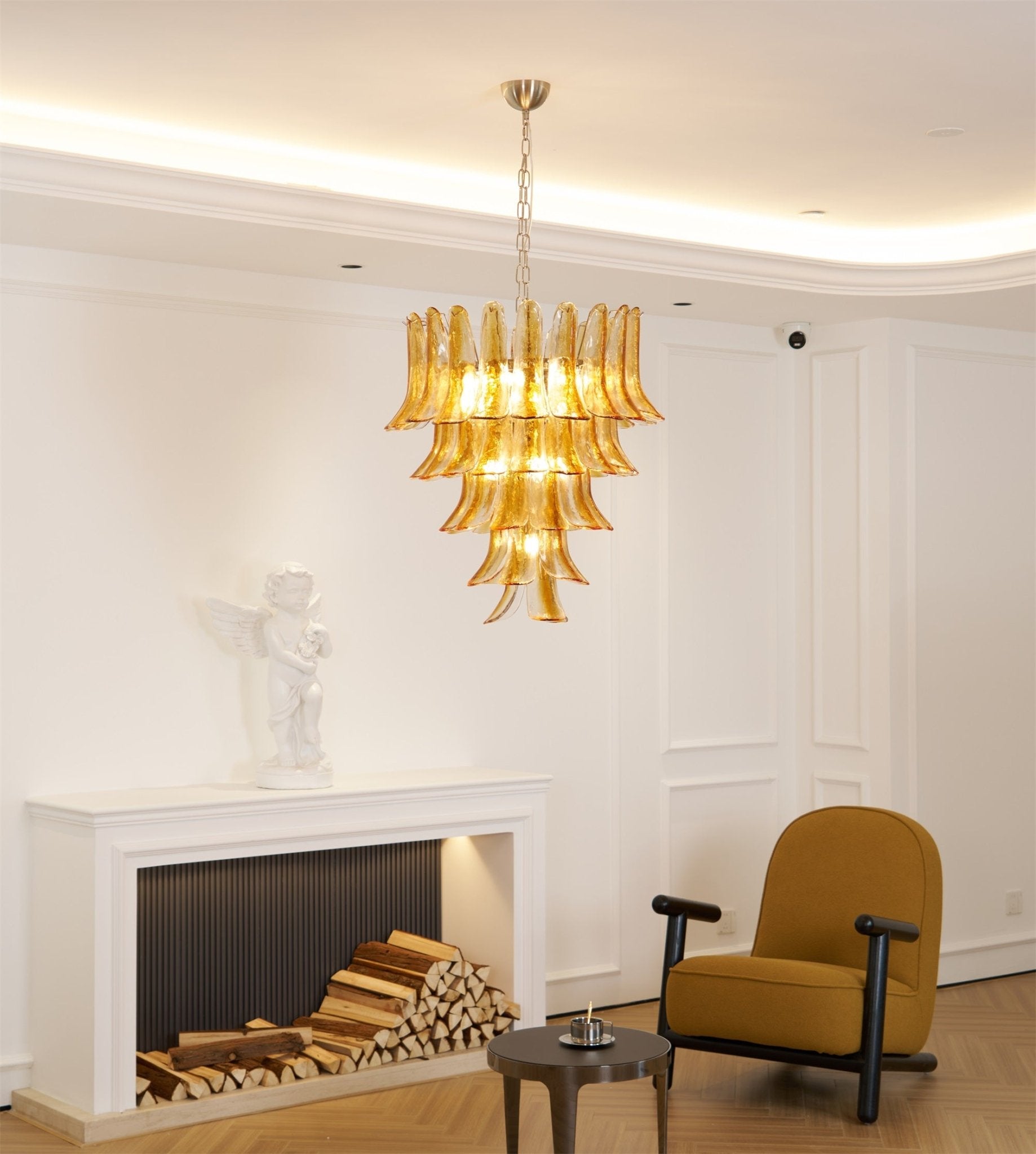 Люстра Murano Amber Lily