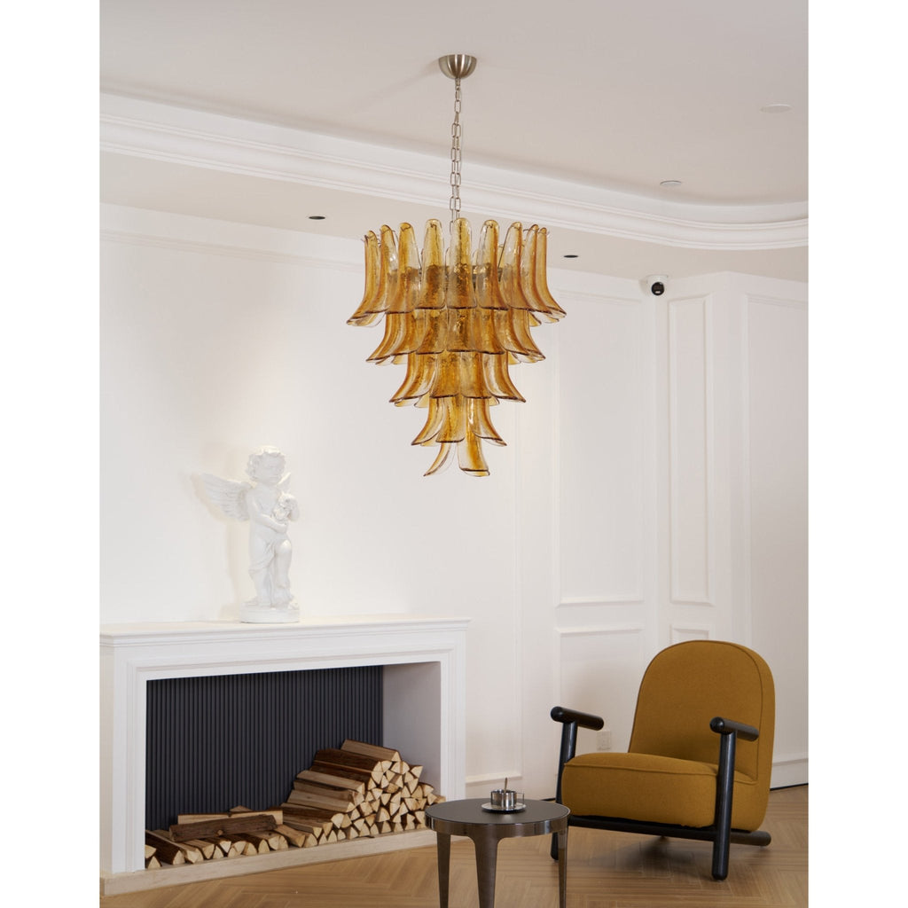 Люстра Murano Amber Lily