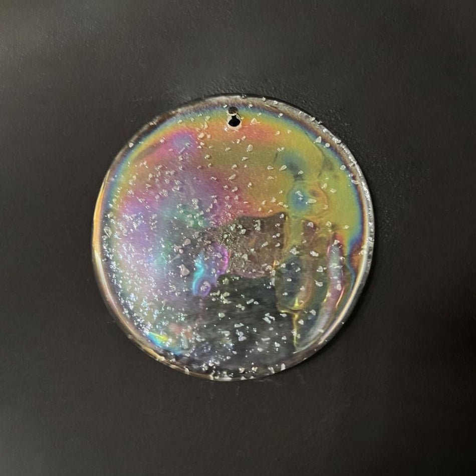 Радужная люстра Murano Disc
