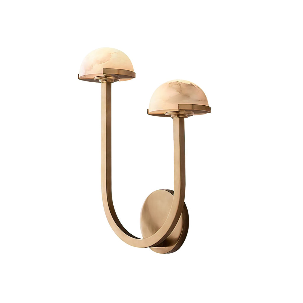 Настінний світильник "Грибний алебастр"