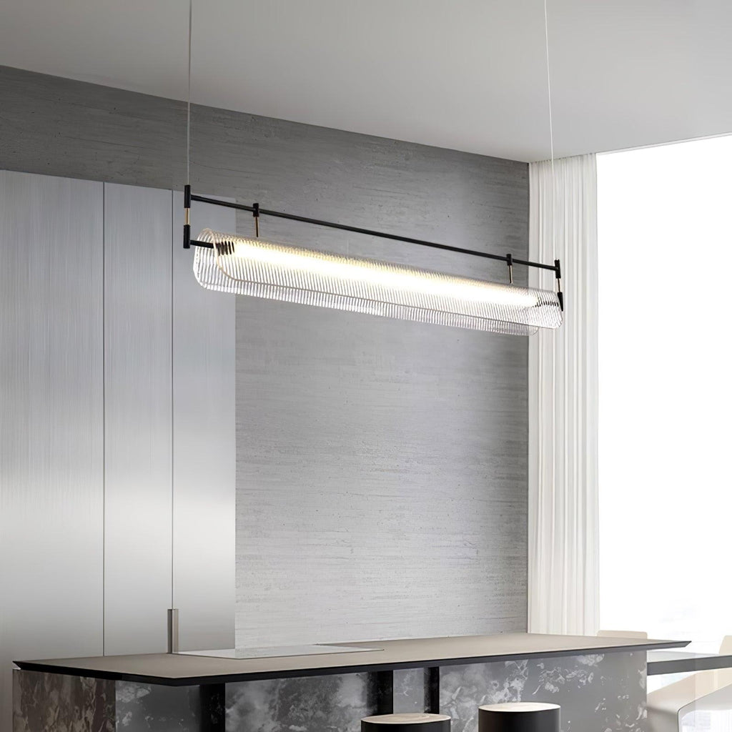 Линейная люстра-полоса