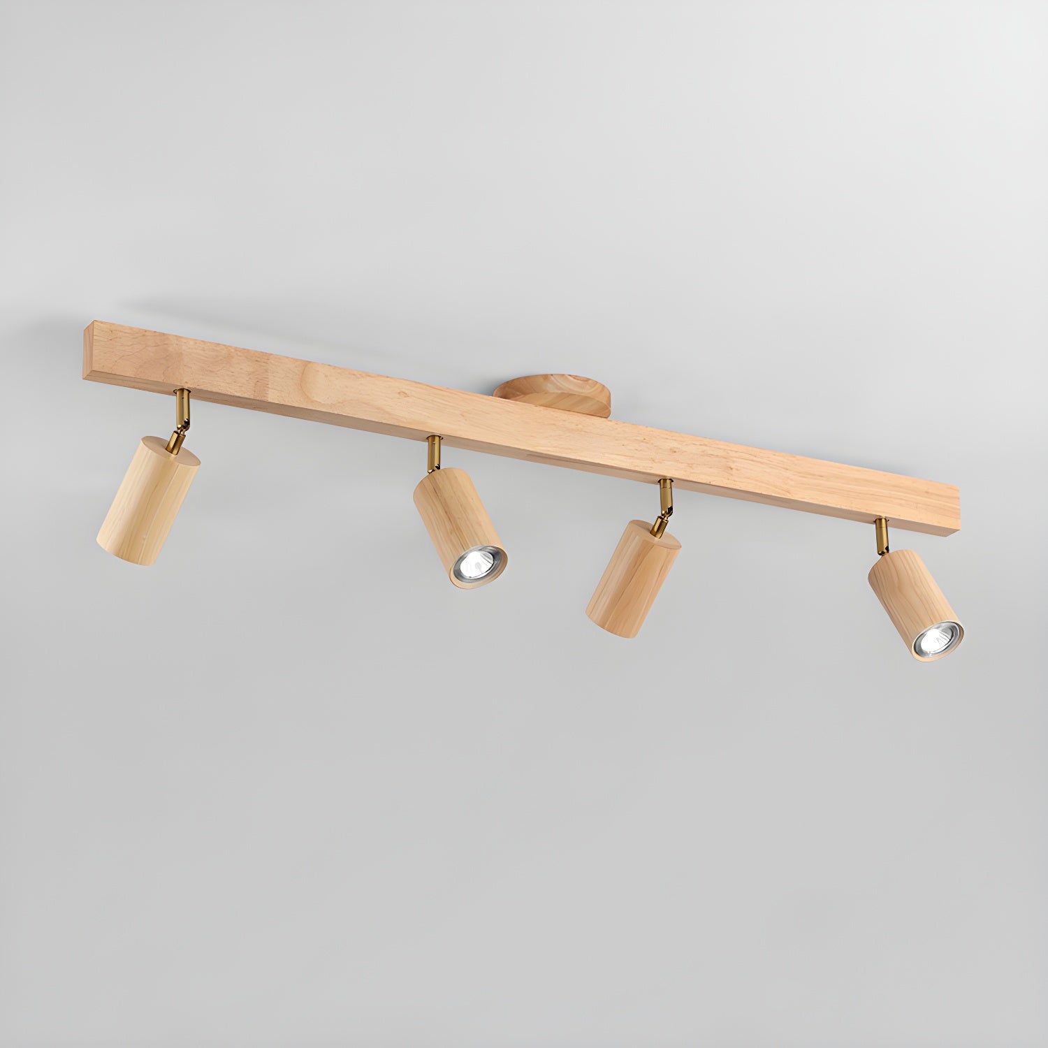 Natural Wood Beam Spotlight Light - DEPRIMO
