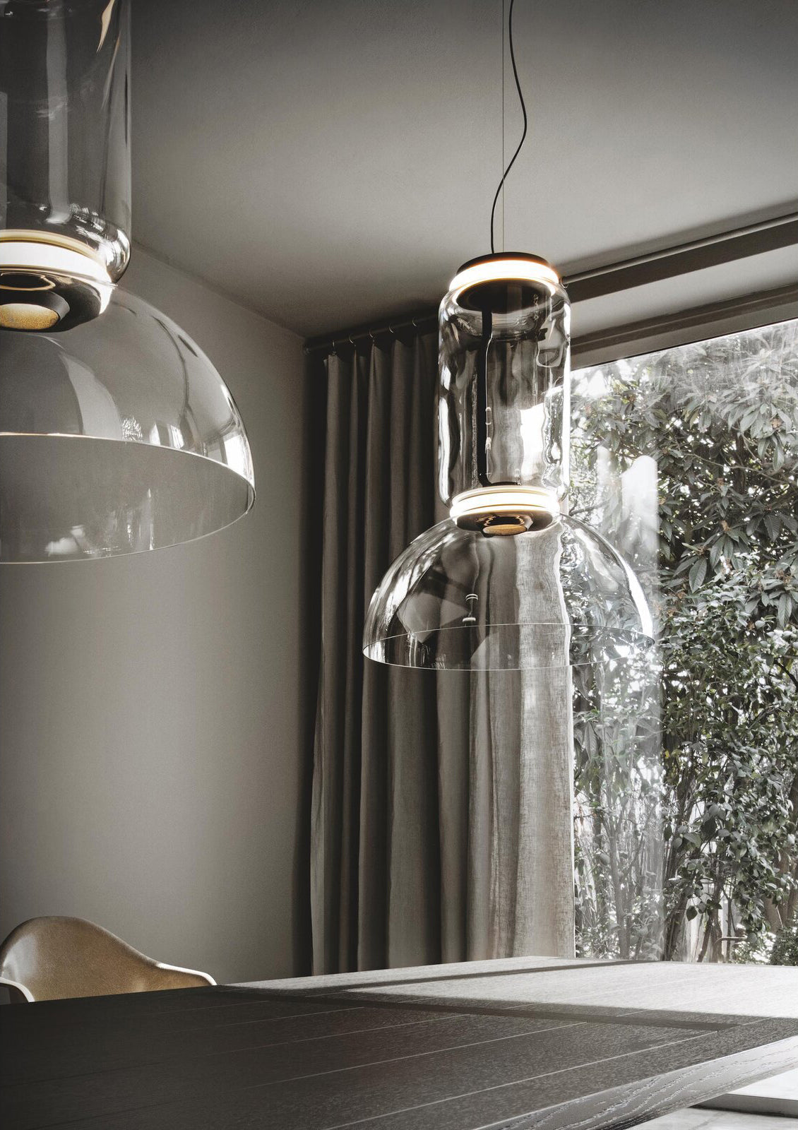 Cylindrical LED Pendant Light
