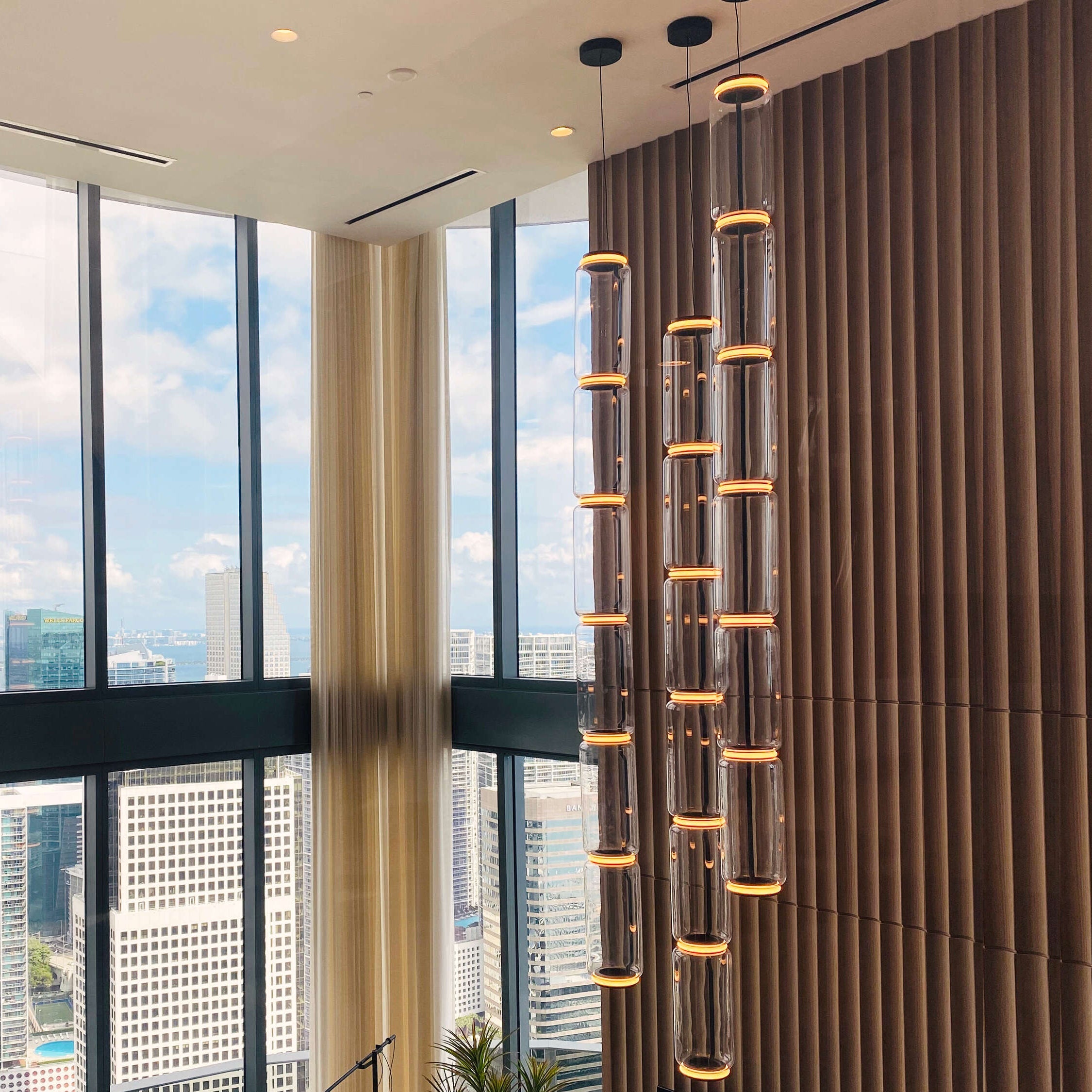 Cylindrical LED Pendant Light
