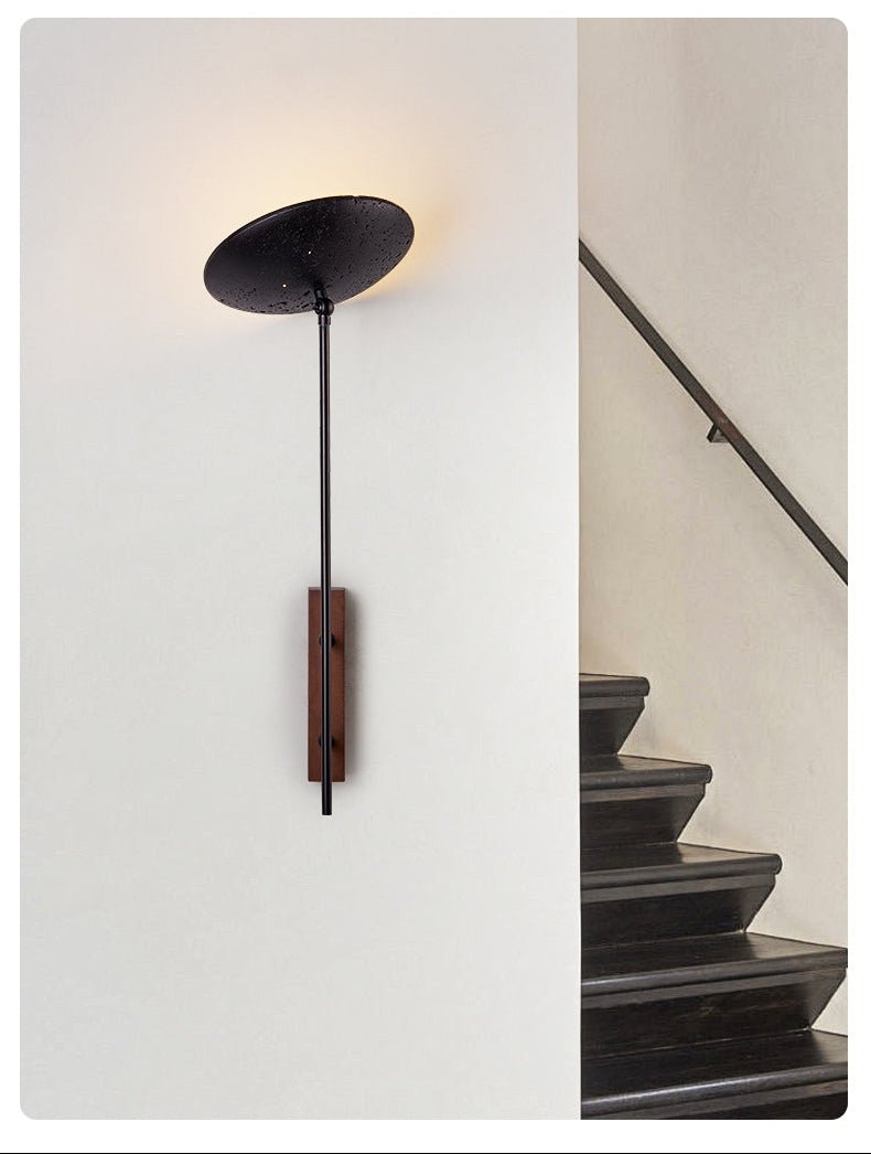 Настінний світильник Noctara Black Travertine