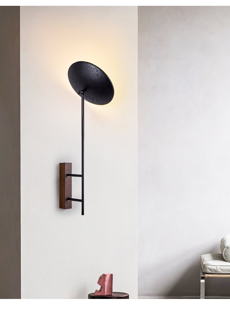 Настінний світильник Noctara Black Travertine