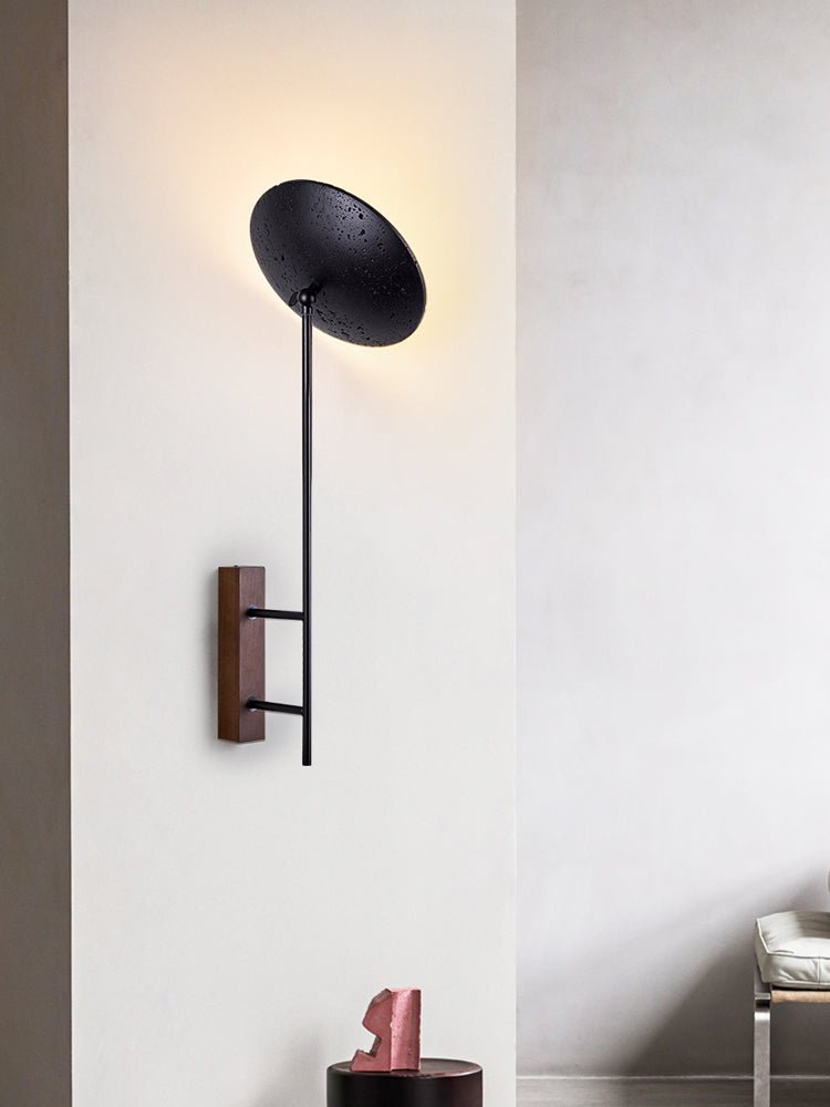 Настінний світильник Noctara Black Travertine