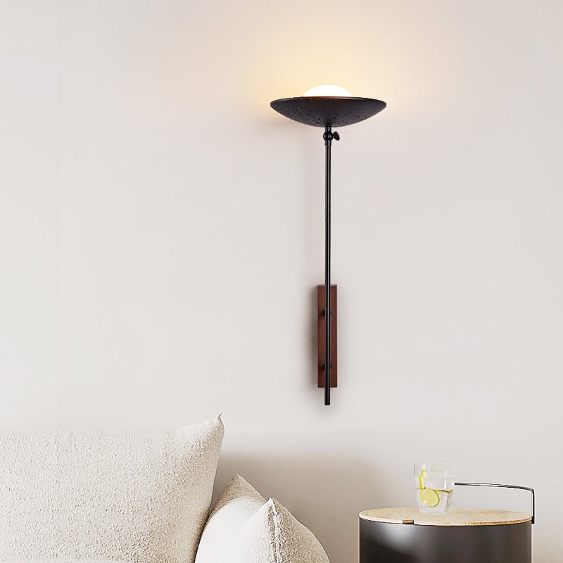 Настінний світильник Noctara Black Travertine