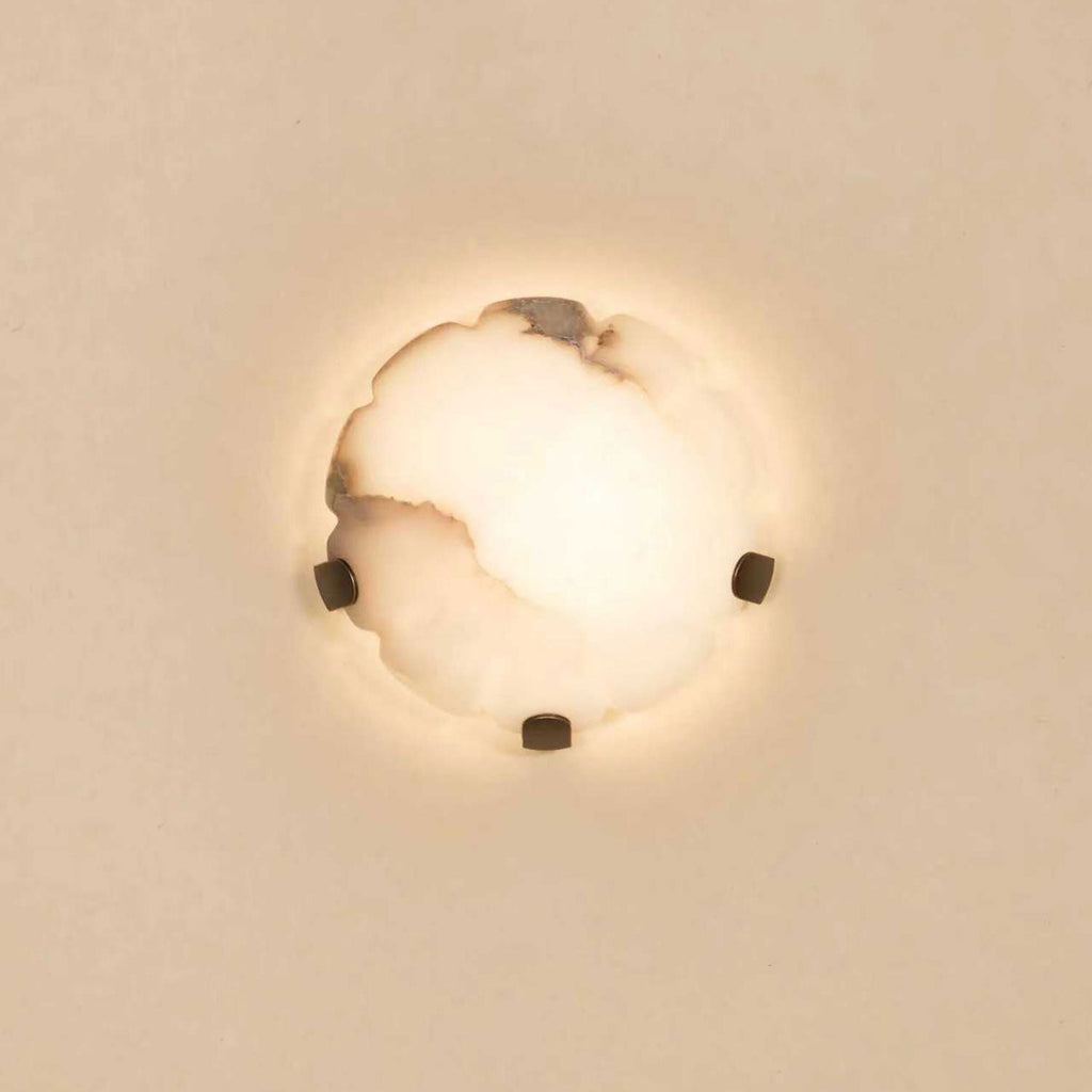 Noema Alabaster Wall Sconce - Vakkerlight