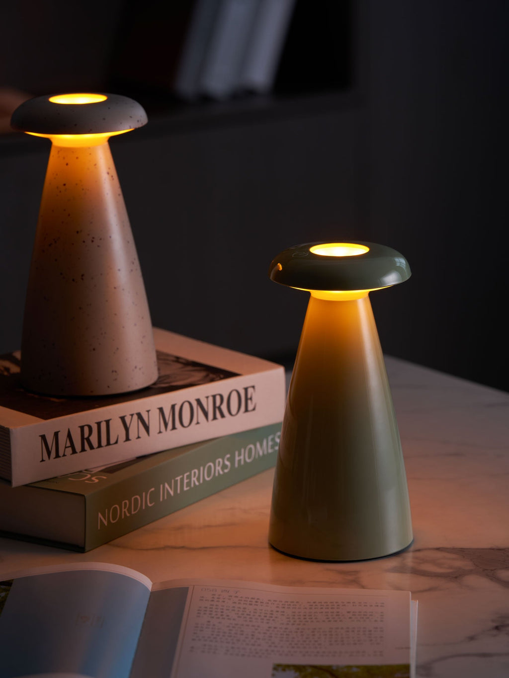 Noko Mushroom Rechargeable Table Lamp