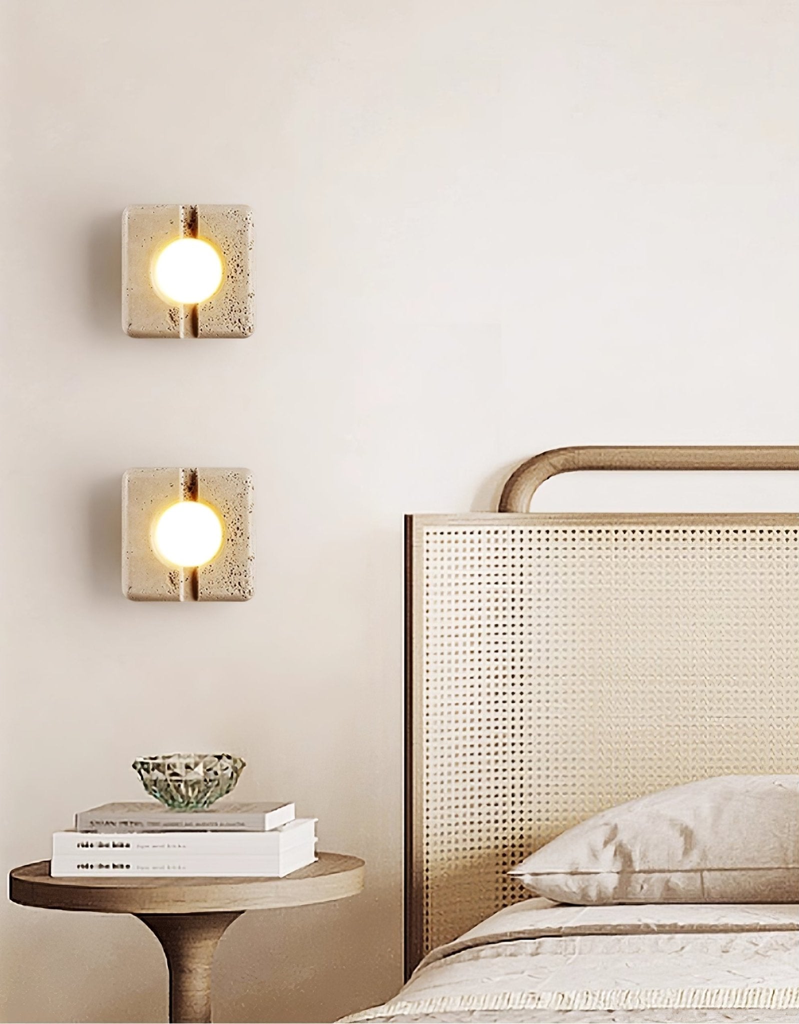 Nora Travertine Wall Light