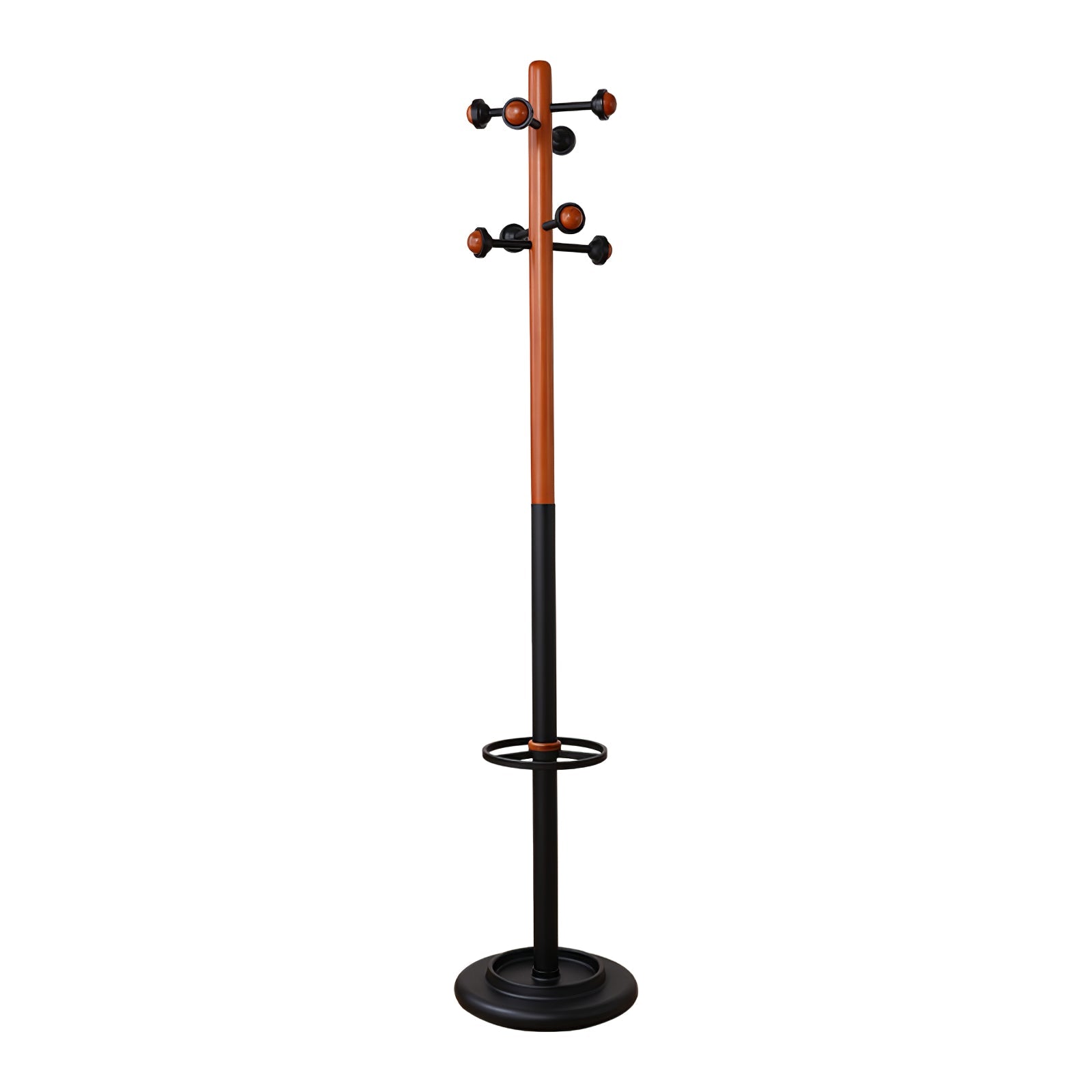 Nordic Wooden Coat Rack - Vakkerlight