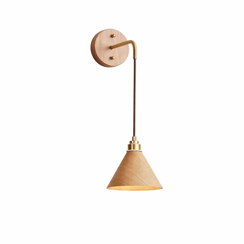 Norvyn Wood Drop Wall Lamp - Vakkerlight