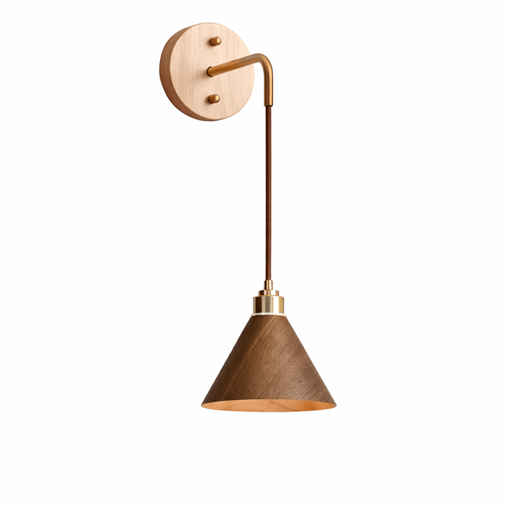 Norvyn Wood Drop Wall Lamp - Vakkerlight