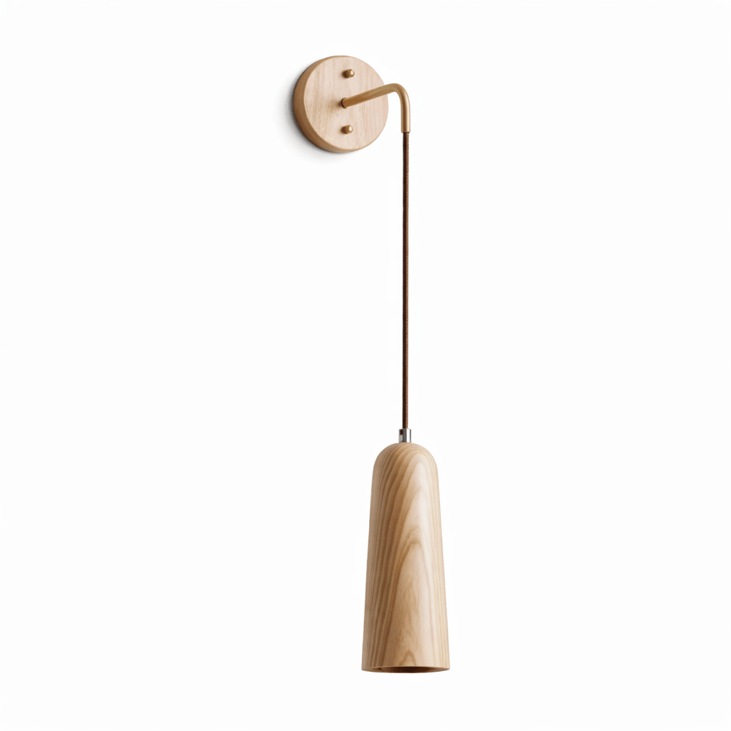 Norvyn Wood Drop Wall Lamp - Vakkerlight