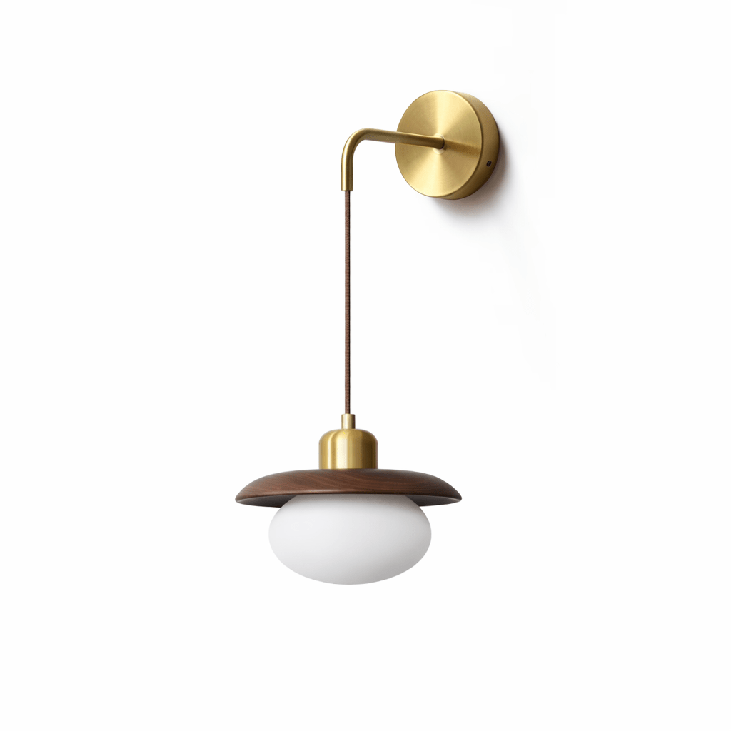 Norvyn Wood Drop Wall Lamp - Vakkerlight