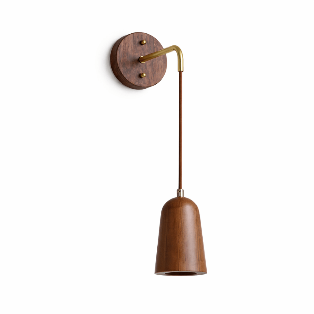 Norvyn Wood Drop Wall Lamp - Vakkerlight
