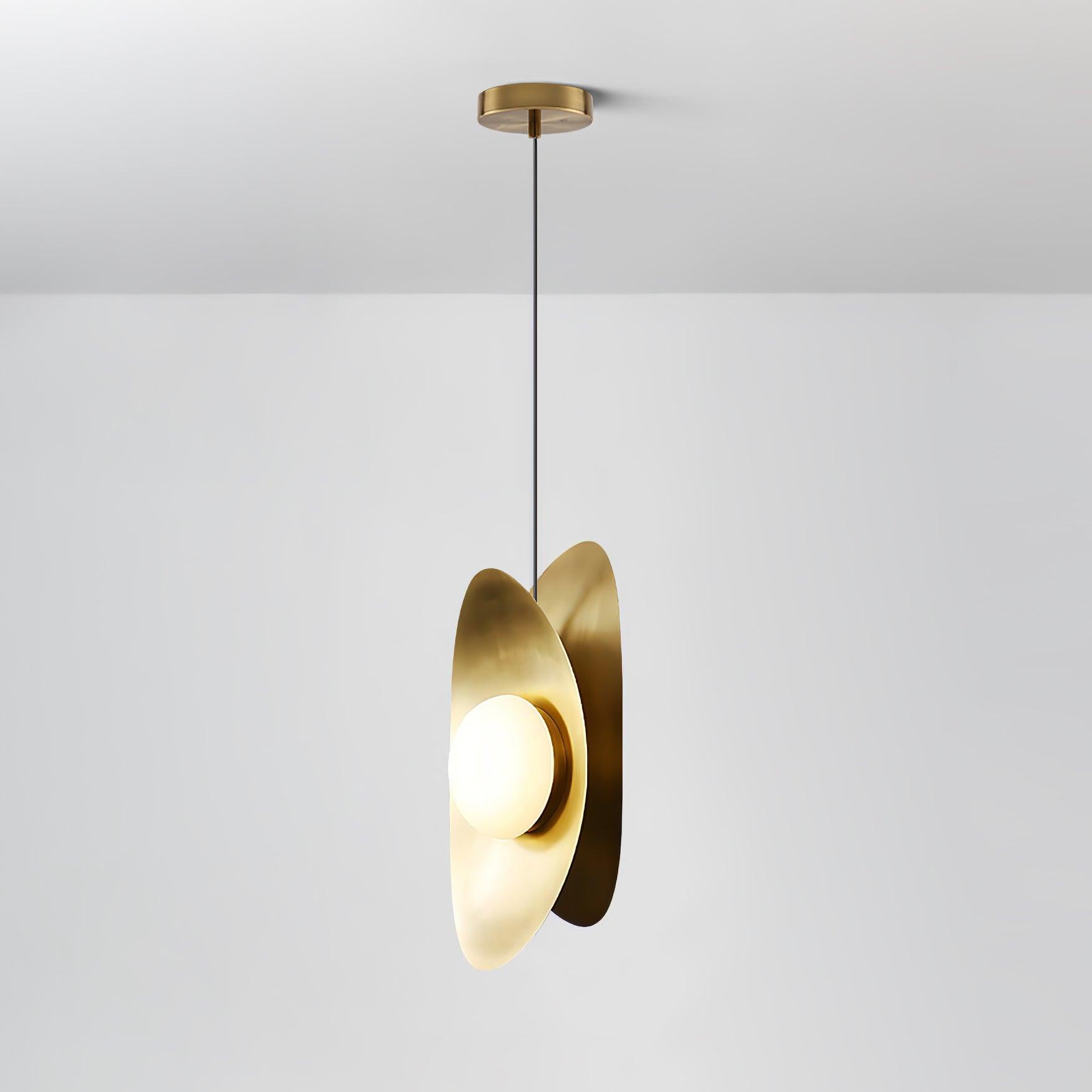 Golden Petal Pendant Lamp - DEPRIMO