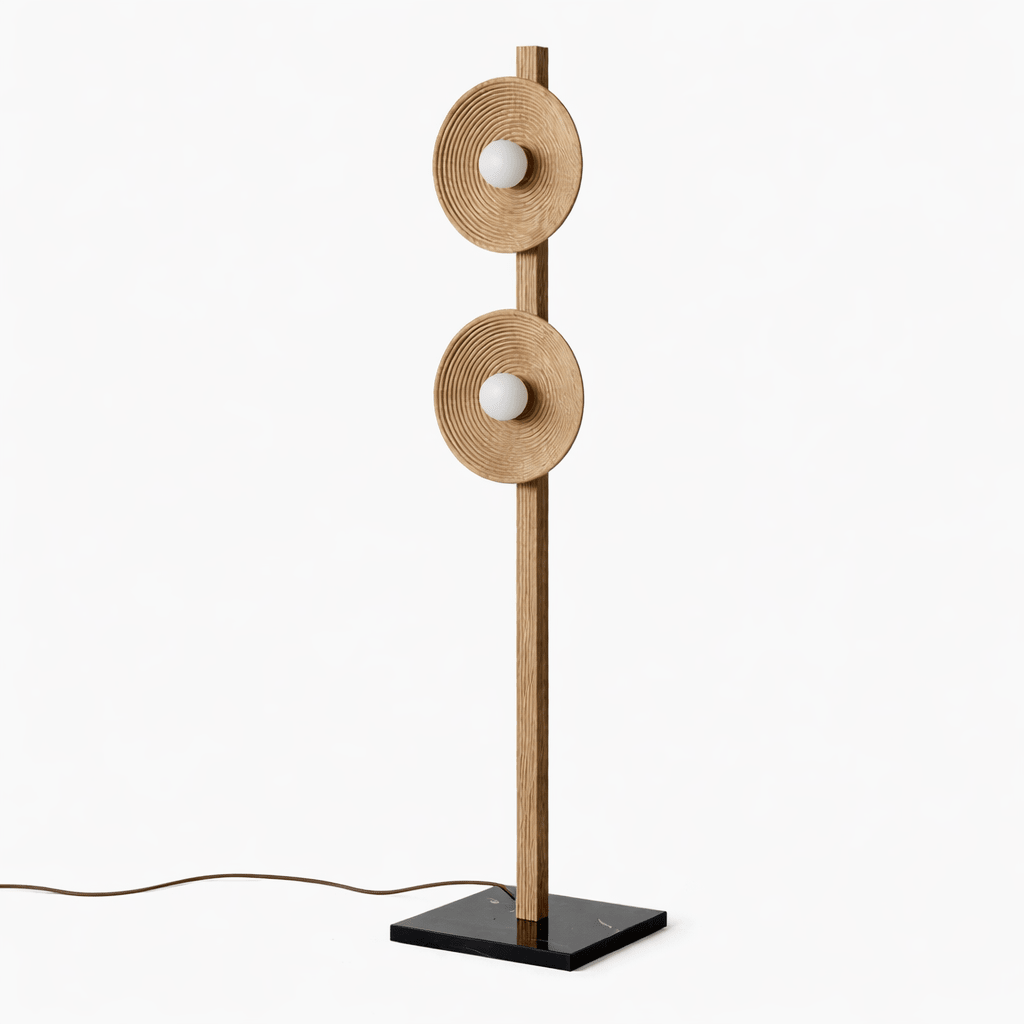 Arbor Twin Disc Floor Lamp - Vakkerlight