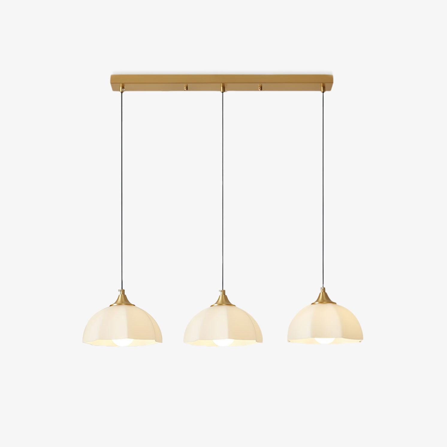 Octagonal Glass Bowl Chandelier - DEPRIMO