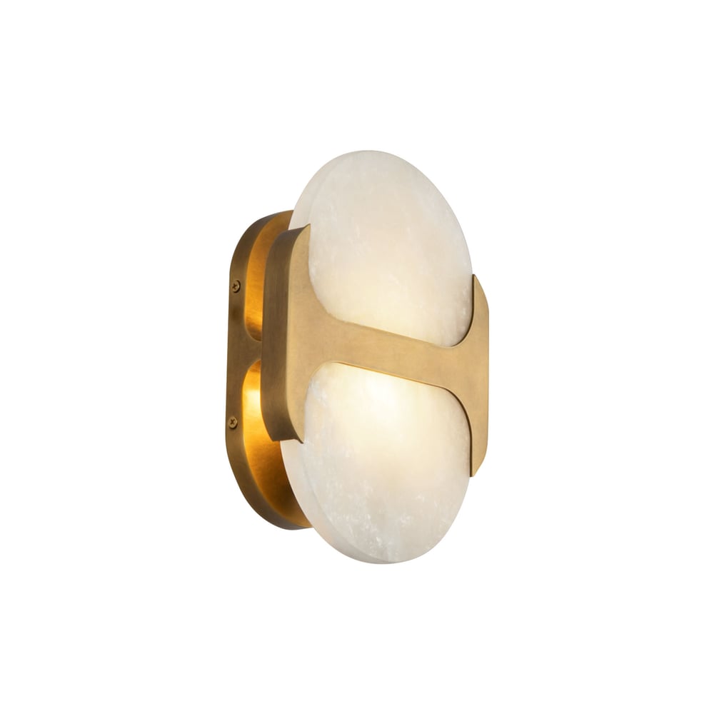 Настінний світильник Odin Alabaster