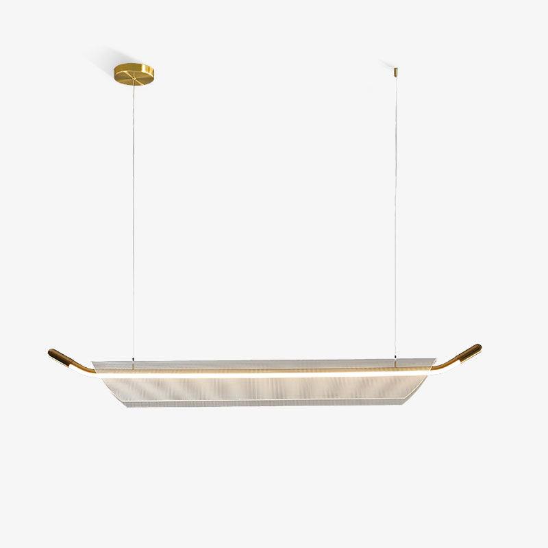 One Word Acrylic Pendant Light