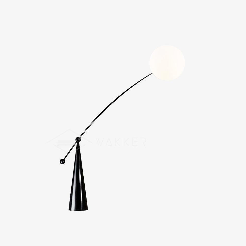 Opal Arc Floor Lamp - DEPRIMO