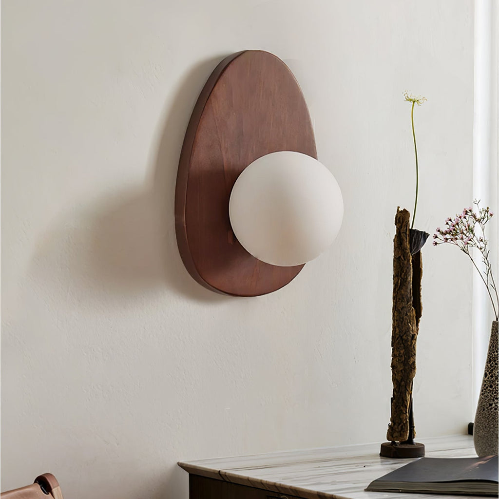 Настінний світильник Orba Walnut