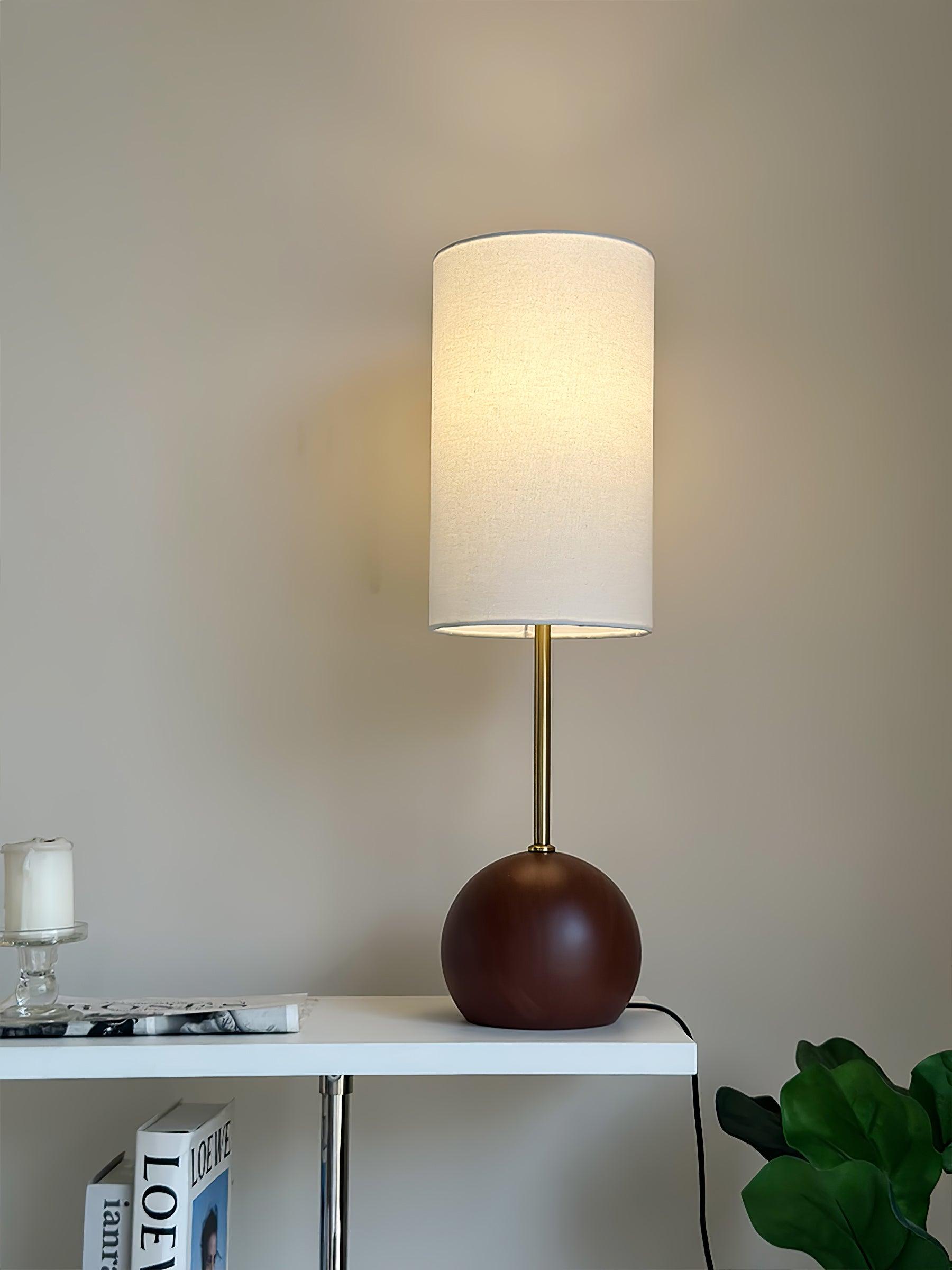 Настільна лампа Orbis Wooden Sphere
