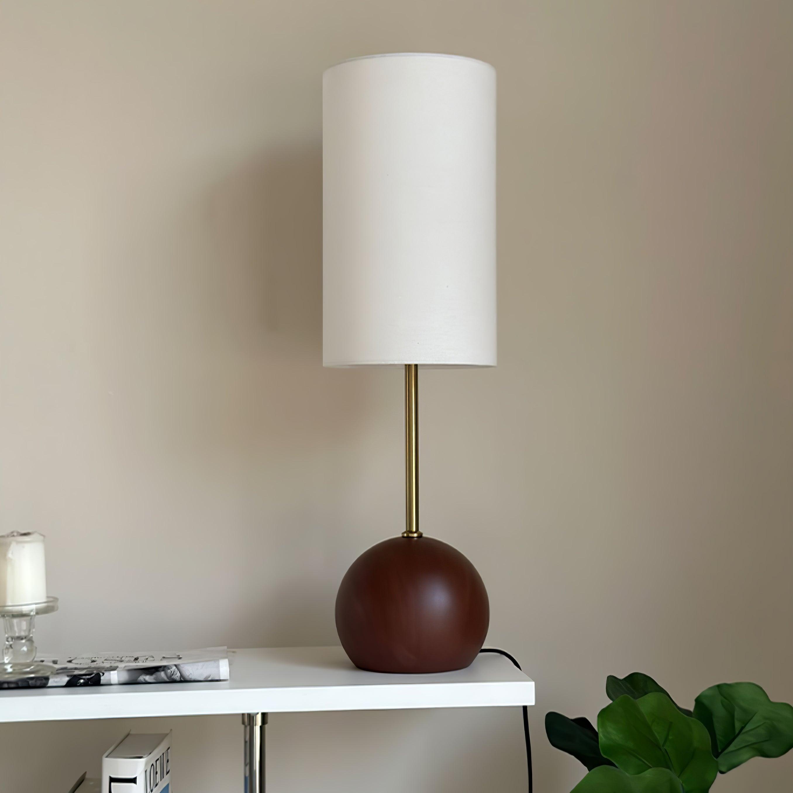 Настільна лампа Orbis Wooden Sphere