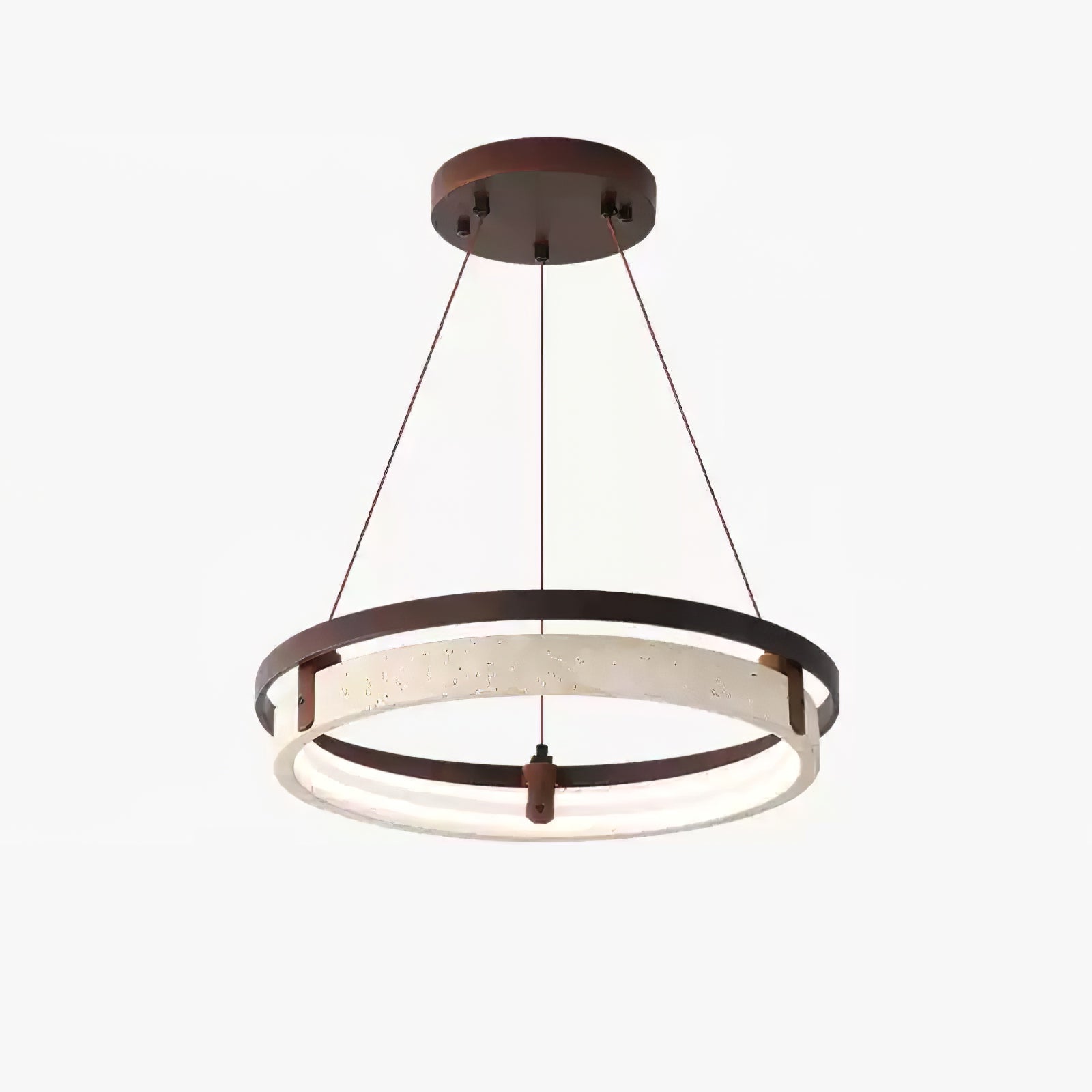 Orbit Travertine Pendant Light - DEPRIMO
