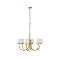 Orillia Glass Chandelier - DEPRIMO