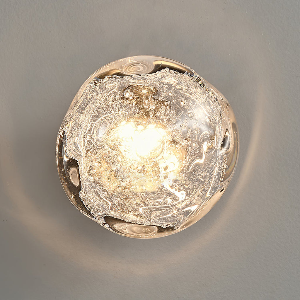 Настінний світильник Orrin Molten Glass