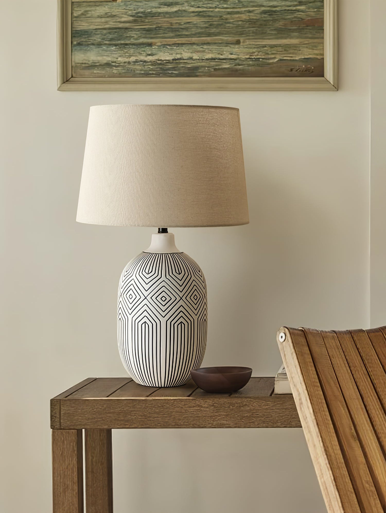 Oryza Geometric Table Lamp