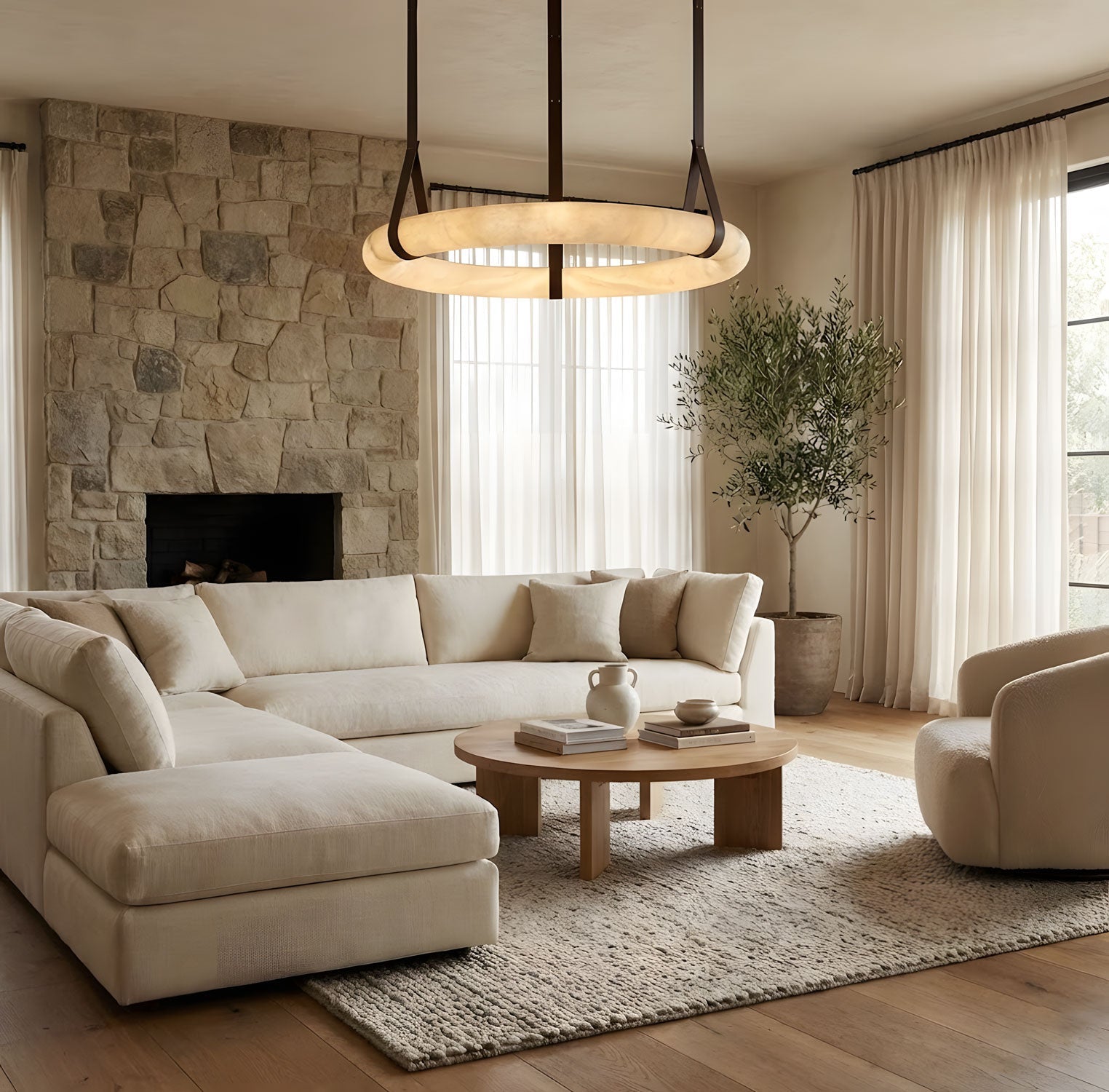 Подвесной светильник Oslo Alabaster A