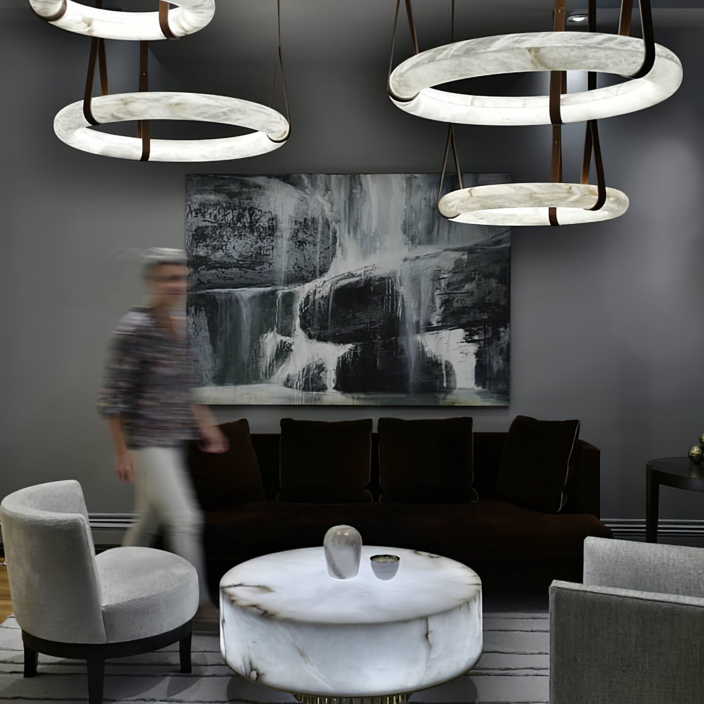Подвесной светильник Oslo Alabaster A