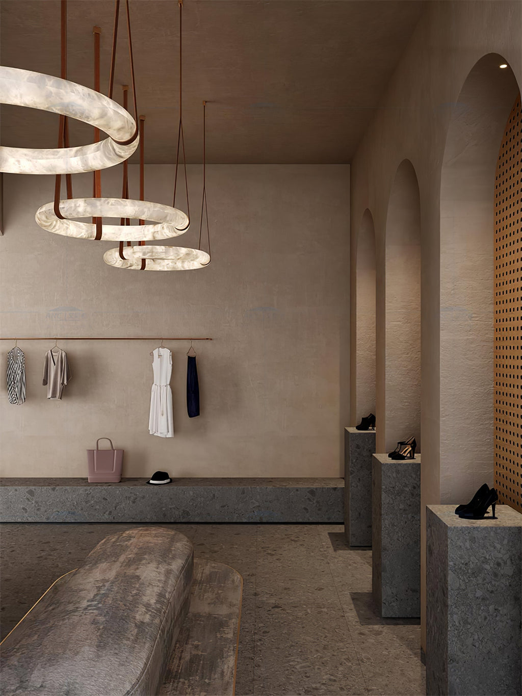 Подвесной светильник Oslo Alabaster A