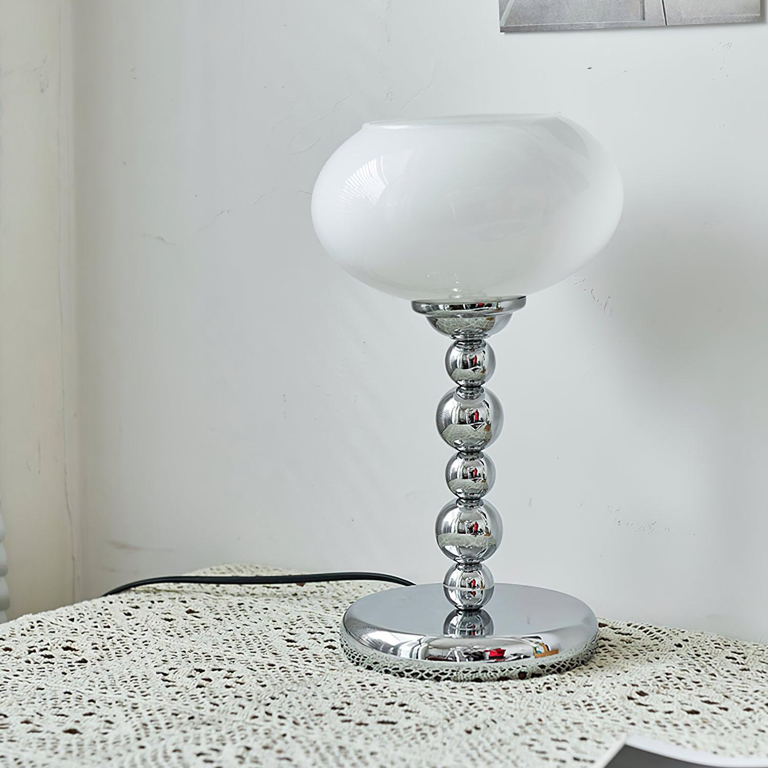 Oval Persimmon Table Light - DEPRIMO