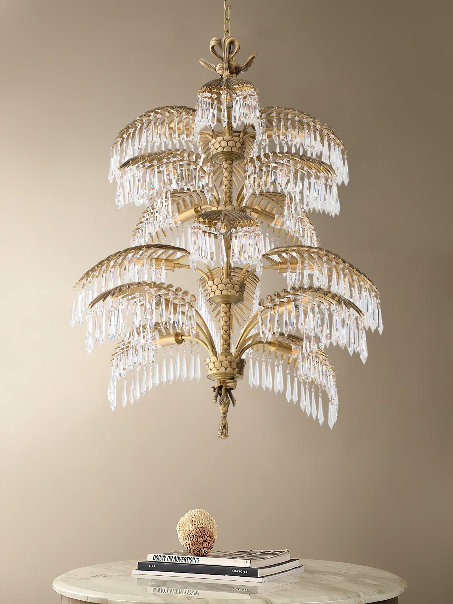 Люстра Palmera Brass