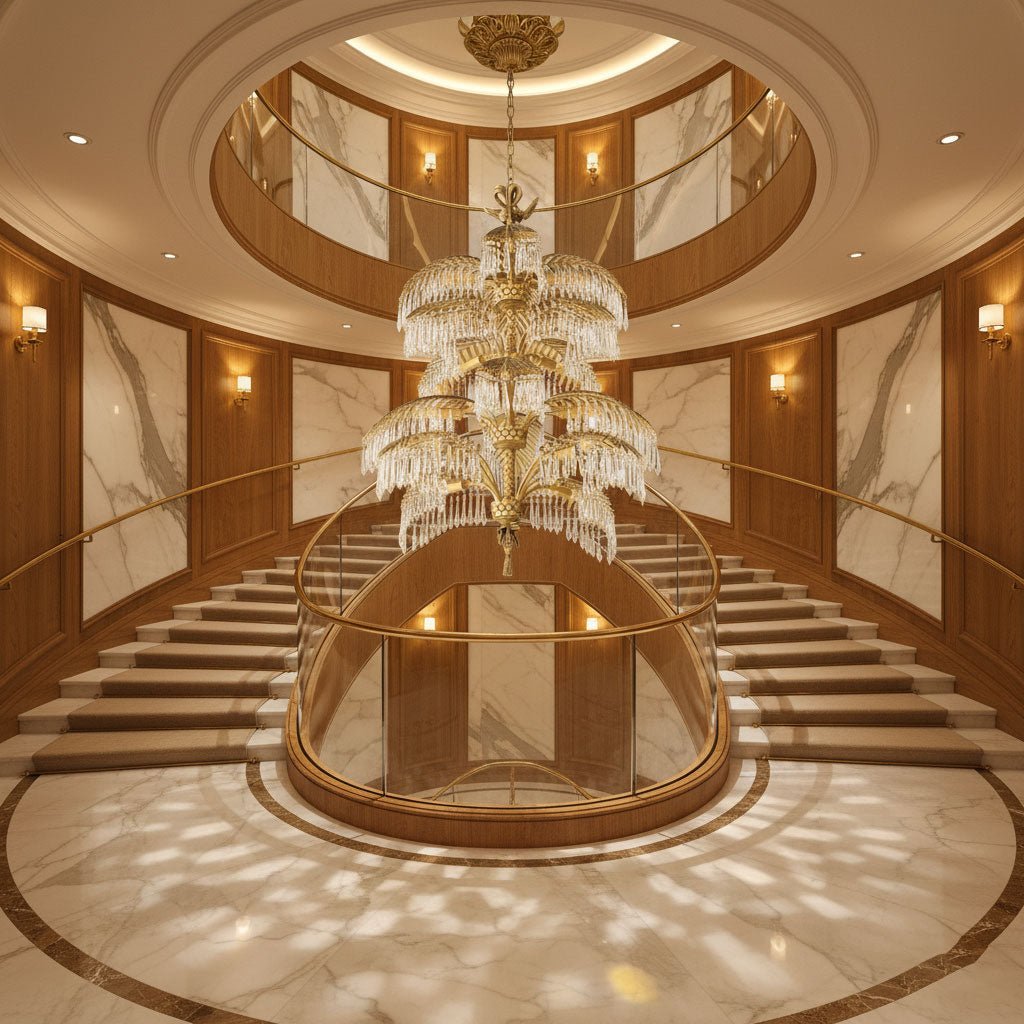 Люстра Palmera Brass