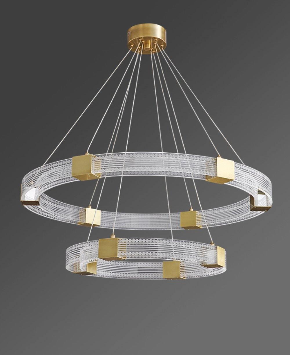 Світлодіодна люстра Parallel Ring