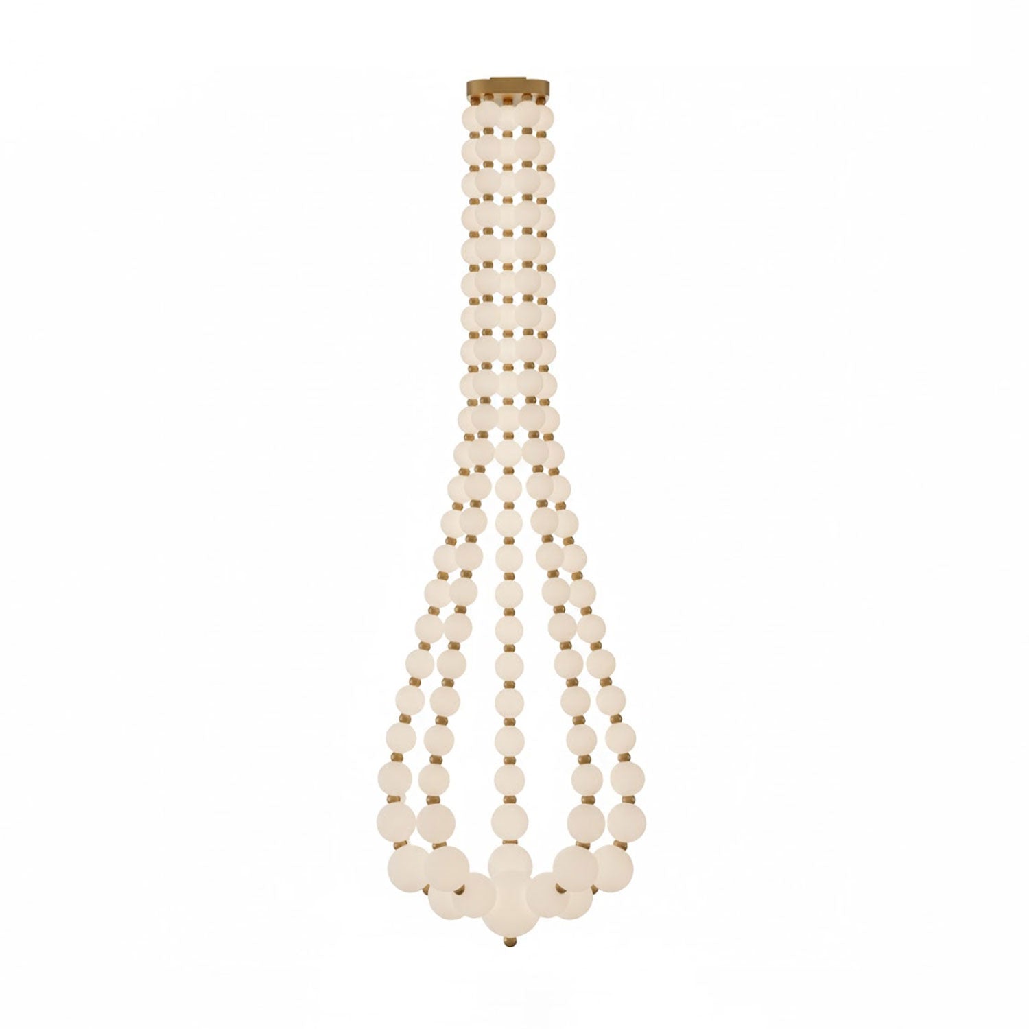 Pearl Necklace Balls Chandelier - DEPRIMO