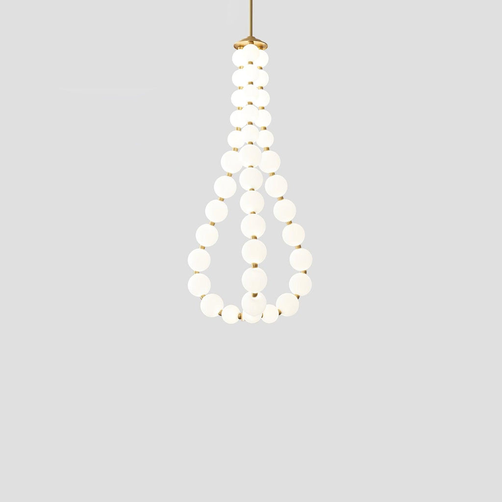 Acrylic Pearl Necklace Chandelier - DEPRIMO