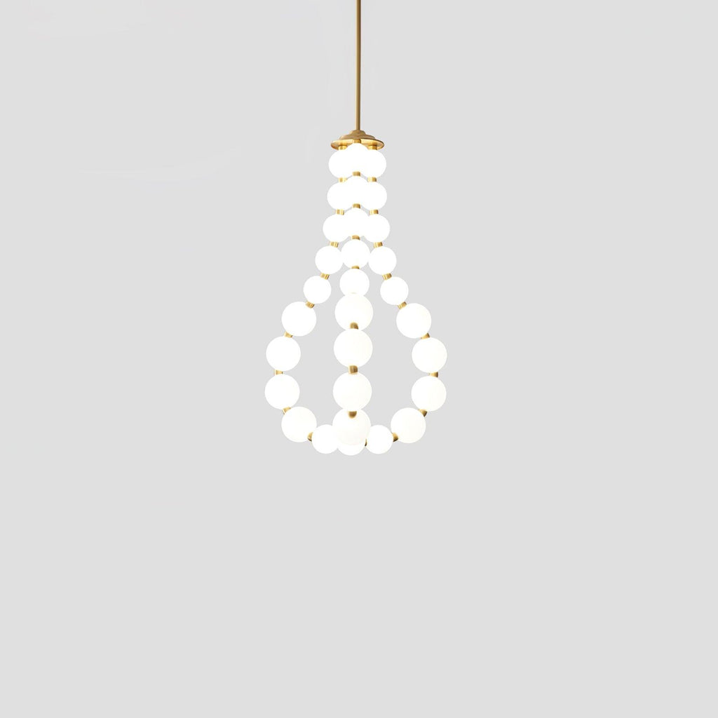 Acrylic Pearl Necklace Chandelier - DEPRIMO