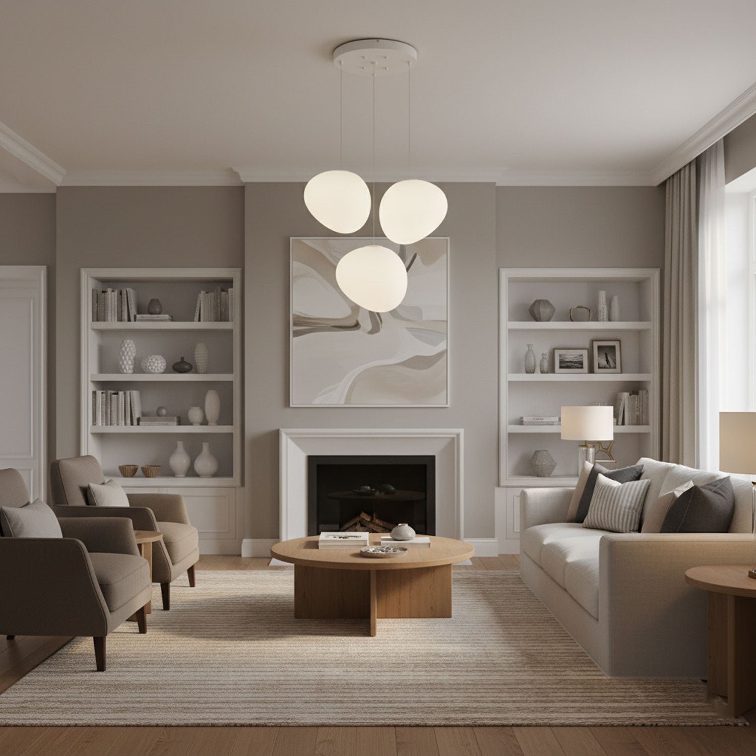 Pebble Glow Pendant Lamp