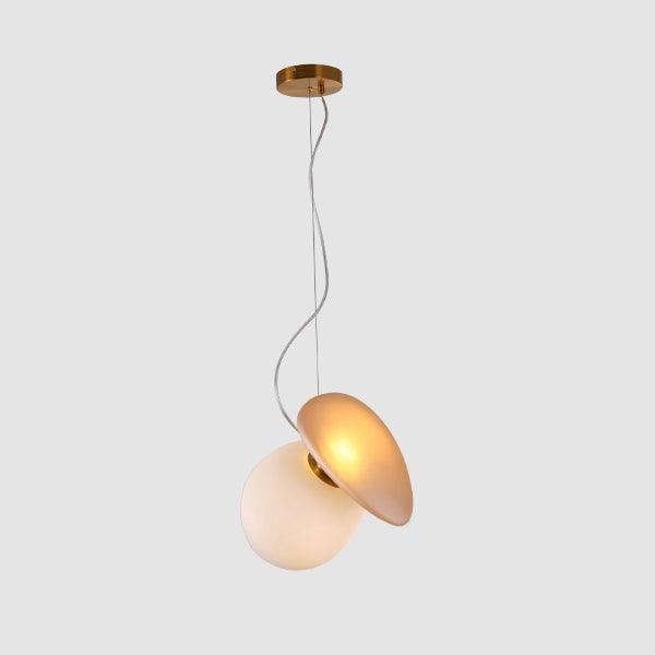 Translucent Frosted Glass Pendant Light - DEPRIMO